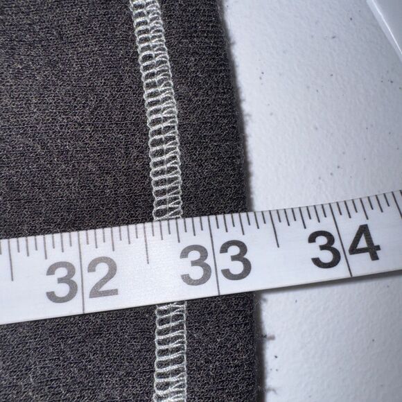 Free People FP Movement Size Large Women's Black/Grey Tunic Top Mock neck - Picture 10 of 11